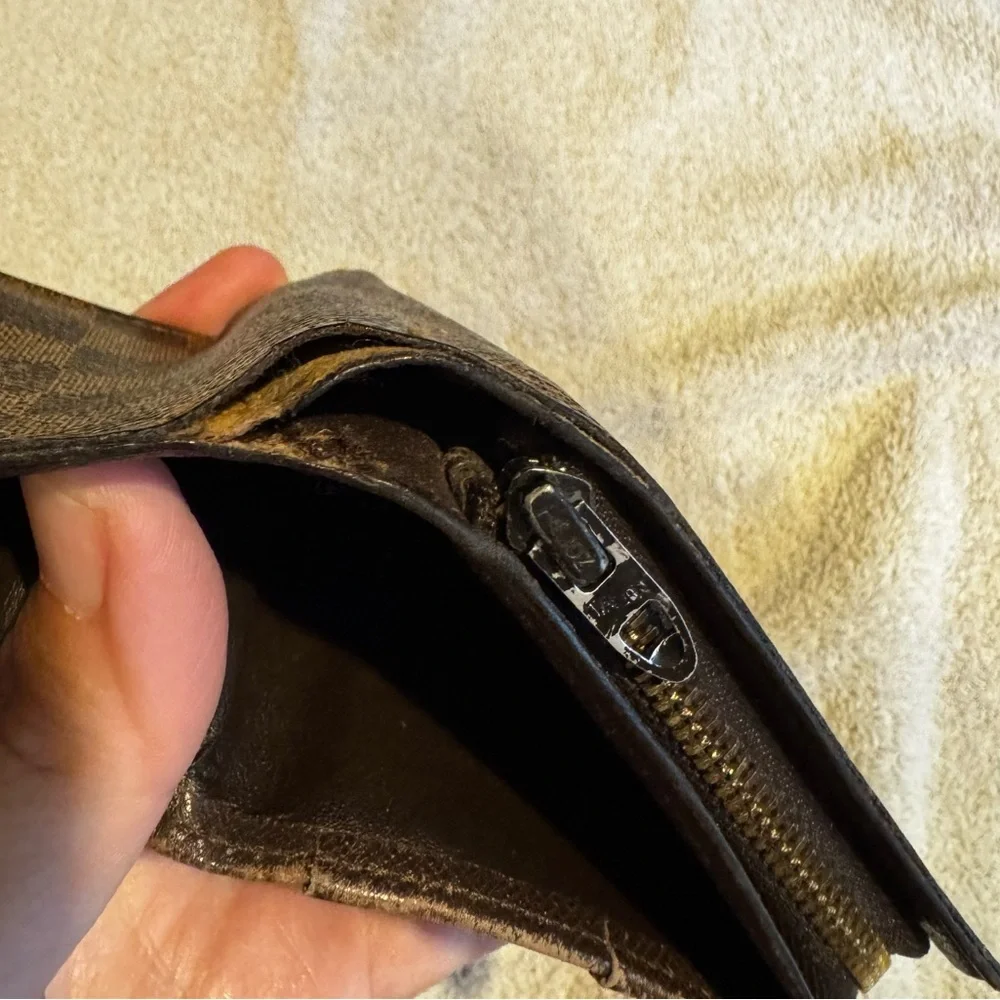 Louis Vuitton Damier Ebene Compact Wallet